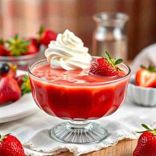 Easy Strawberry Shortcake Sauce - Perfect for Ramadan Desserts